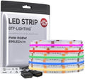 BTF-LIGHTING FCOB COB LED Strip Light,UL Listed RGBW 3000K 896LED/m High Density LED Tape Light,16.4FT DC12V 12mm Width Color Changing Light for Bedroom Home Indoor DIY Decor(No Adapter or Controller) by BTF-LIGHTING