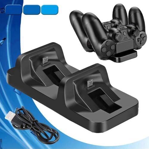 Dual Controller Charger Charging Station Dock for PS4 PlayStation 4 DualShock Controllers (PS4/PS4 Pro/PS4 Slim) - Image 2