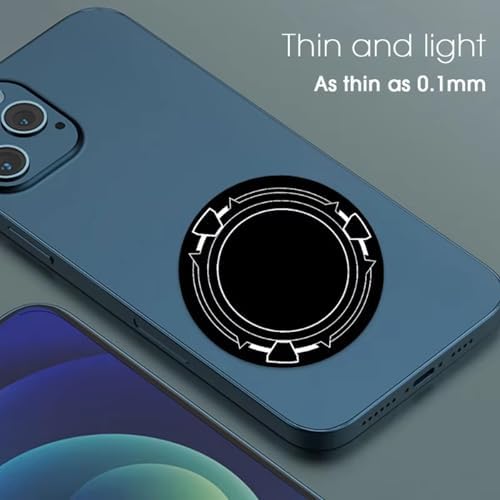 6cm / 9cm Radiator Plate Sheet Sticker Rings Plate Magnet Holder Sheet Phone Cooling Fan Metal Long Gaming - Image 4