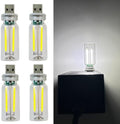 Dimmable USB Touch Control Led Lights, Glass Car Lights Interior, White Interior Car Lamp, Retro Led Night Light Ambient Lighting, USB Mood Lamp for Bedroom Hallway by Unknown