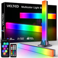 RGB Light Bar Smart Music Sync RGB IC LED Lights Bars, APP&Remote Control by velted
