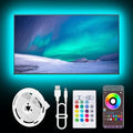 GANZQH 16.4FT USB RGB Led Lights for TV 32-80Inch with Remote & App Control by Unknown