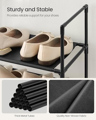 SONGMICS Shoe Rack, 10-Tier Shoe Shelf, Shoe Storage Organizer - Image 5