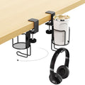 CABTE 2 in 1 Desk Cup Holder with Headphone Hanger Holder by CABTE