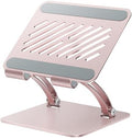 tounee Tablet Holder Stand, Dual Rod Adjustable Aluminum Desktop Stand, Compatible with 4.7-16.9" iPads, Surface Tablets, Portable Monitor, Kindle and More (Rose Gold) by tounee