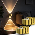 Briignite Night Light Projector, Gold Night Lights Plug into Wall Rotating by WelcometoBriigniteenjoyyourtimehere