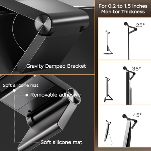 Computer Screen Lamp, Made of Aluminum Alloy, Office and Home Use - Image 5