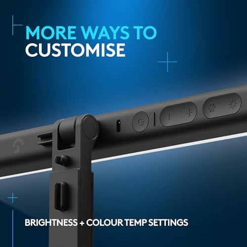 Logitech G Litra Beam Premium LED Gaming Light with TrueSoft - Graphite - Image 6