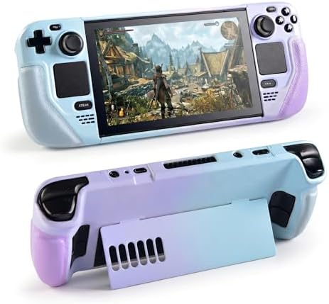 UYIYE Kickstand Case for Steam Deck OLED & LCD - Blue Purple Gradient Cover by Unknown