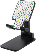 Portable Colorful Paw Prints Phone Stand for Desk Accessories by Unknown