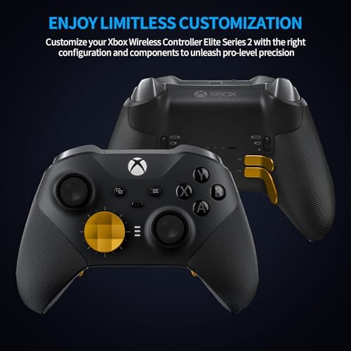 Complete Component Pack Replacement Parts Repair Accessories Kit with Storage Case, Charging Dock and Cable, 6 Thumbsticks, 4 Paddles, 2 D-Pads for Elite Series 2 and Core Controller - Image 3