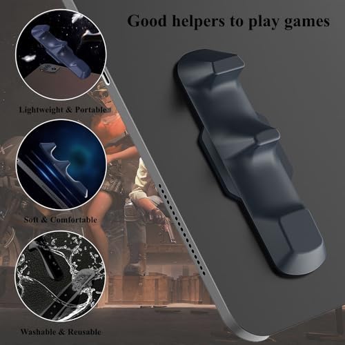 Gaming Handle for iPad, [Washable & Reusable] Anti-Slip Silicone Gamepad Grip, Multi-Finger Triggers Operation Tablet Game Controller for PUBG/Knives Out/Rules of Survival - Image 5
