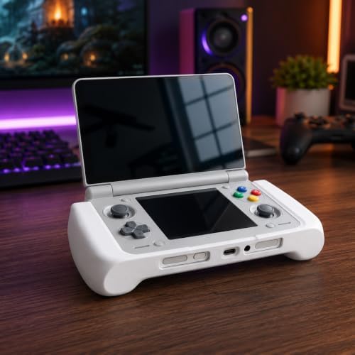 Ergonomic grip display stand compatible with AYN Thor game consoles (red) - Image 2