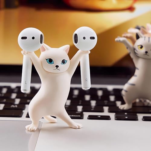 ATHAND 5 Pack Cat Earbud Holder Stand for AirPods 1/2/3 - Image 4