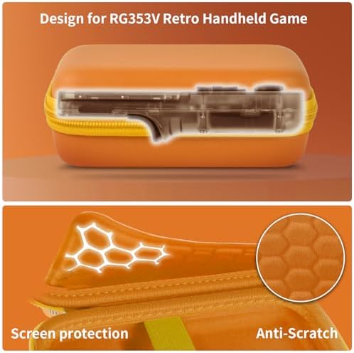 PAIYULE Travel Carrying Case for R36S RG353V RG353VS Handheld Game Console - Image 3