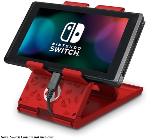 HORI Compact PlayStand - Mario Edition, Officially Licensed by Nintendo - Nintendo Switch, Adjustable - Image 5