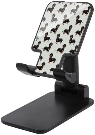 Compact Doxie Dachshund Weiner Dog Pet Dogs Desktop Cell Phone Holder by Unknown