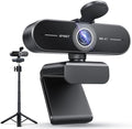 EMEET C60E 4K Webcam with Tripod, Streaming Camera with PDAF Autofocus by EMEET