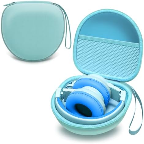 Kids Headphones Case for Folding Headphone, Mint Green (Case Only) by LTGEM