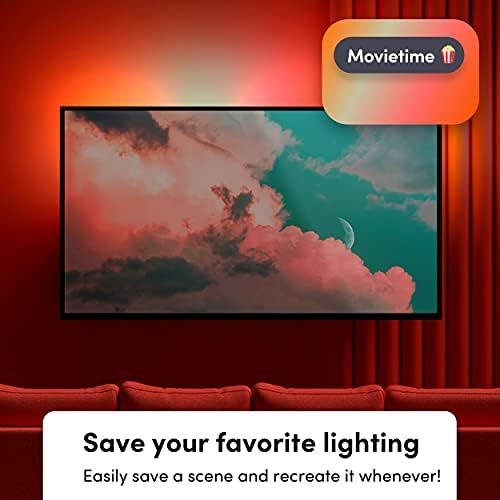 LIFX Lightstrip Bundle with 80" Color Smart LED Lightstrip and Two 1100 Lumen Smart Light Bulbs on E26 Base, 3 Piece Set - Image 5