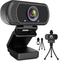 ToLuLu 1080P Webcam with Microphone, HD Webcam Web Camera with Tripod Stand by ToLuLu