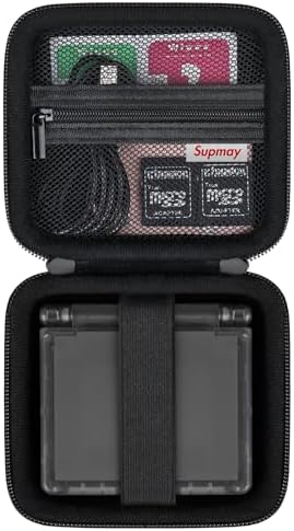 Supmay Carrying Case for Anbernic RG Rotate, RG34XXSP, RG35XXSP, Black by Supmay