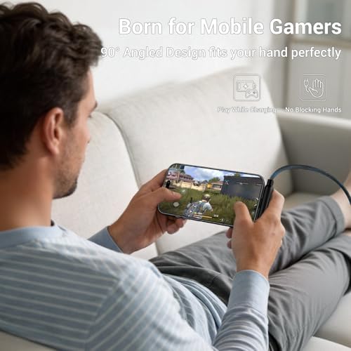 2-in-1 Invisible Stand Fast Charging Cable 240W Type-C Braided Fast Charging Cable Built-in Phone Stand 2 in 1 Phone Holder Cable for Suitable for Gaming Office and Travel Black - Image 4