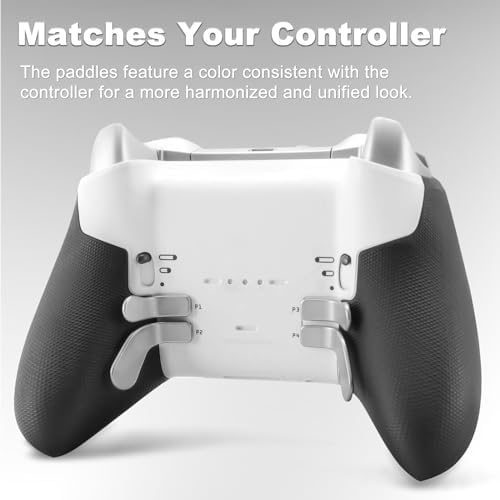 Complete Component Pack for Xbox Elite Controller Series 2 - Accessories Include Carrying Case, Charging Dock, 4 Thumbsticks, 4 Paddles, 1 D-pad, Charging Cable, and Adjustment Tool(Silver) - Image 5