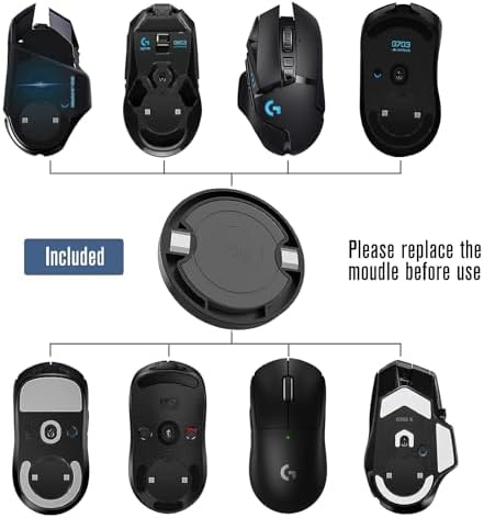 Charging Dock for Logitech Computer Mouse G Pro X Superlight 2 DEX/Superlight 2/1,G502/G502X/G502X Plus Lightspeed,G703,G903,G403 Lightspeed and G PRO Computer Mice Powerplay Charging System - Image 4