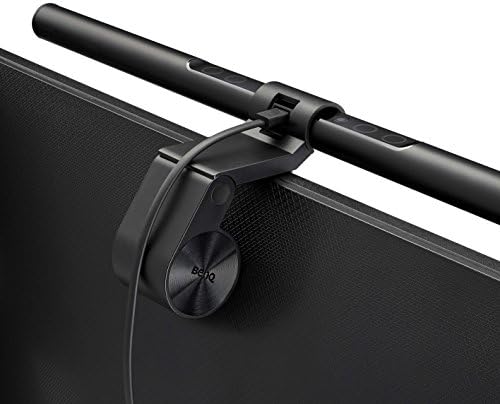 BenQ ScreenBar LED Monitor Light Bar - Auto-dimming, Adjustable Brightness and Color Temperature, No Screen Glare, Space-Saving, Eye-Care USB Monitor Lamp, Black - Image 3