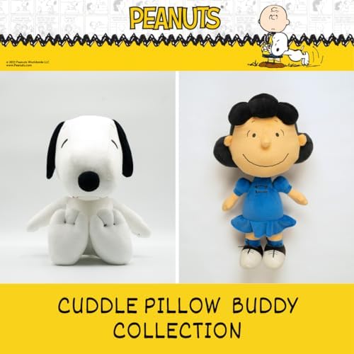 Peanuts Snoopy Plush Cuddly Cuddle Pillow, Super Soft & Cozy, 19" Tall, (Officially Licensed Product) by Franco Collectibles - Image 6
