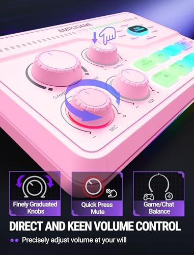 FIFINE SC8P USB Audio Mixer for Game Chat with 7.1ch Surround sound - Image 3
