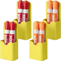 BEYGORM Magnetic Pen Holder for Refrigerator, Pencil Cup Organizer (Yellow) by BEYGORM