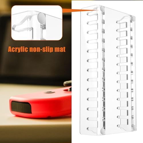 WEIMINLI 12-Game Case Holder & Organizer for Nintendo Switch, Clear Acrylic - Image 3