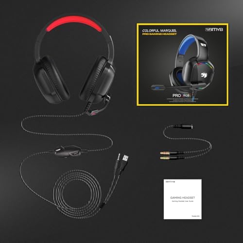 IMYB A36 Gaming Headset with Mic Stereo Headphones for Pc, PS5, Xbox - Image 7