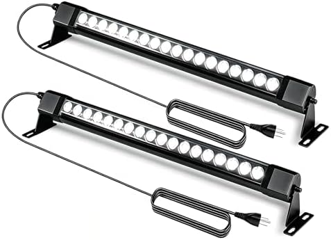 2Pack 36W Wall Washer Light 2FT 5000K 120V IP67 Waterproof Plug-in by nanzgecc