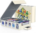 Kabinka Soccer Card Storage Box with Window Display, 5-Row Sport Card Storage Box, 3900+ Card Deck Box for Soccer Sports Card TCG, 5 Top Loaders, 5 Stoppers, 48 Dividers, 1 Dice Tray (Soccer 2) by Kabinka