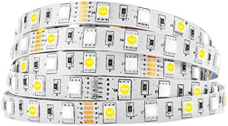 BTF-LIGHTING RGBW RGB+Warm White 150RGB+150White DC12V 16.4ft 60LED/m IP30 by BTF-LIGHTING