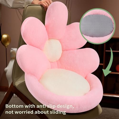 Ditucu Flower Shape Chair Pillow Cute Seat Cushion 21 inch Comfy Lazy Sofa Floor Pillows Dorm Seating for Bedroom Decor Pink - Image 5