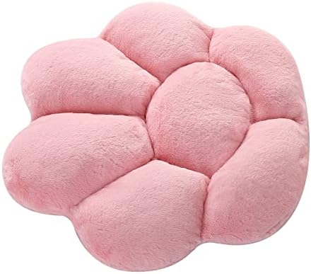 Ditucu Cat Paw Cushion Kawaii Chair Cushions 27.5 x 23.6 inch Cute Stuff Seat Pad Comfy Lazy Sofa Office Floor Pillow for Gaming Chairs Room Decor Pink - Image 6