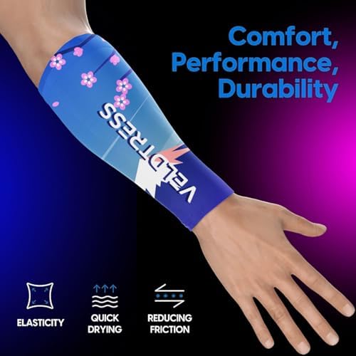 Gaming Arm Sleeve for PC Gamers - Breathable Wrist & Forearm Support, Ideal for FPS Aiming, Koi & Sakura Designs - Image 2