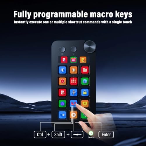 Streaming Deck,Macro pad/Calculator/Numeric Keypad Three Modes - Image 6