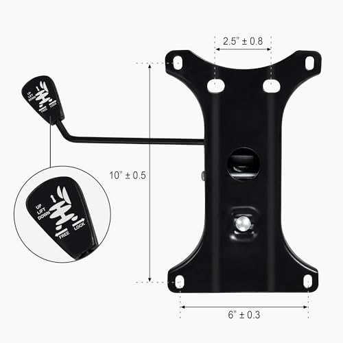 Frassie Nylon Gaming Chair Base Replacement Set with Bottom Plate Mechanism Gas Cylinder, 5 Dual Rubber Wheels (White) - Image 3