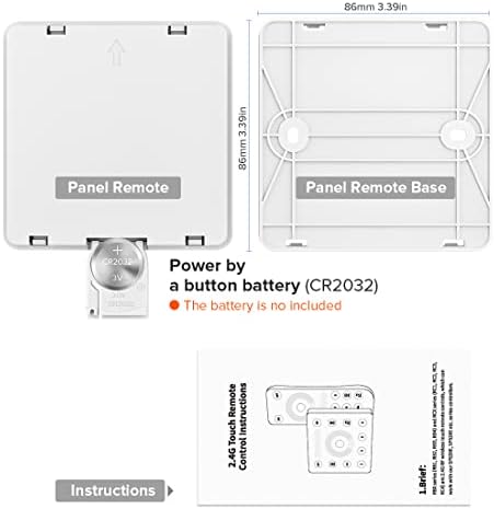 BTF-LIGHTING RC4 RF Wireless LED Dimmer Remote - Image 4