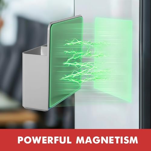 BEYGORM Plastic Magnetic Pen Holder, Powerful Magnet, 2 Pack - Image 3