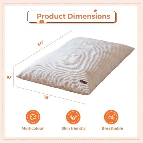 MAXYOYO 3 in 1 Kids Bean Bag Chair, Comfy Floor Sofa with Removed Cover | Convertible Chair Folds from Bean Bag to Lounger, Floor Couch with High-Density Foam Filling, Floor Sofa for Gaming - Image 2