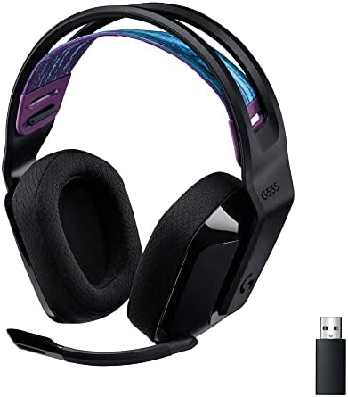 Logitech G535 Lightspeed Wireless Gaming Headset - Black by Unknown