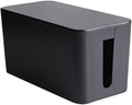 Cable Management Box,Power Cover Surge Protector for Desk Small Black by SunnyZoo