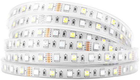 BTF-LIGHTING RGBW RGB+Cool White 150RGB+150White DC12V 16.4ft 60LED/m IP67 by BTF-LIGHTING