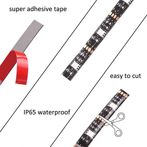 Led Strip Lights Battery Powered RGB 2M 6.56ft Battery Operated Led - Image 6